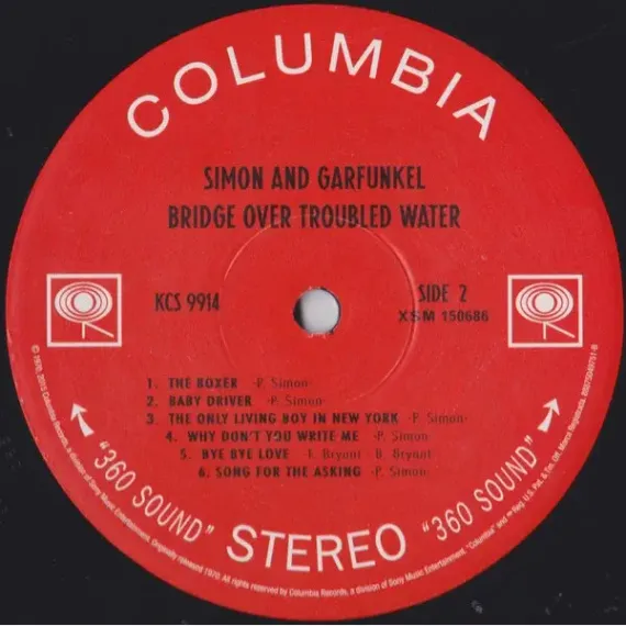 Simon And Garfunkel - Bridge Over Troubled Water LP