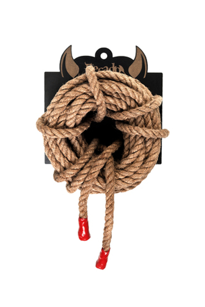 Веревка профи-джут Pecado BDSM, Шибари, 8 мм, 10 м