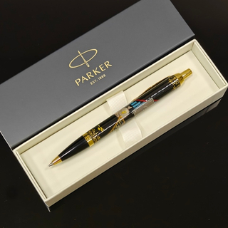 Ручка Parker "Подарок финансисту" с ручной росписью Палех