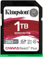 Карта памяти Kingston Canvas React Plus SDXC 1TB (SDR2V6/1TB)