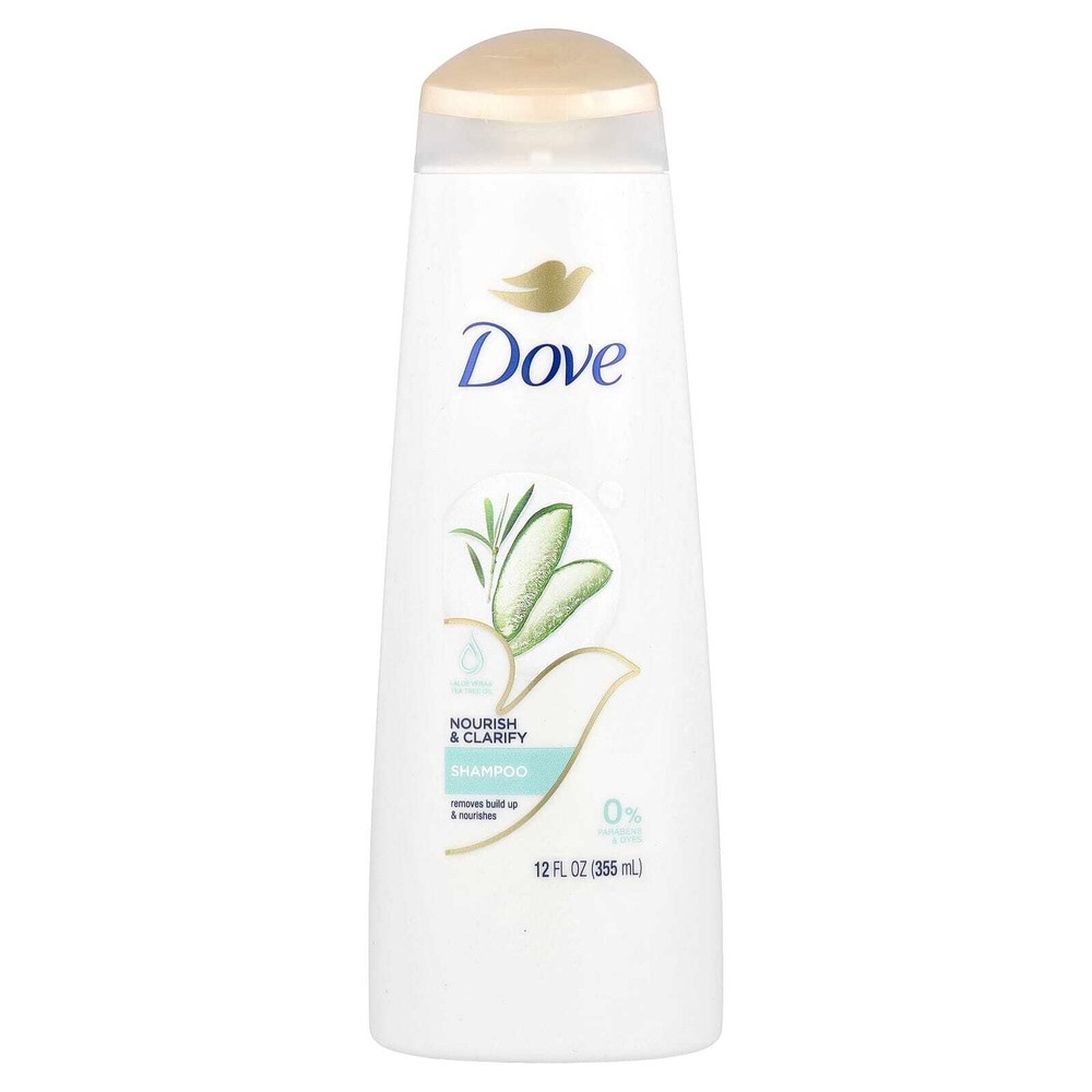Dove, Питательный и очищающий шампунь, 355 мл (12 жидк. унц.)