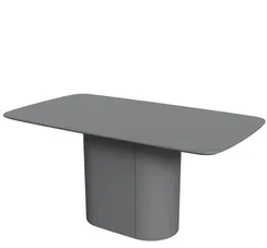 Стол обеденный Type прямоугольный 160*90 см (серый)