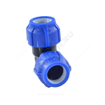 Отвод компрессионный ПЭ Дн 25х90гр Ру16 VALFEX 121001212525