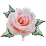 Шар Фольгированный Роза акварель (Ассорти)