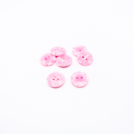 Пуговицы №786, 14мм, цв.розовый  (CB 3653)