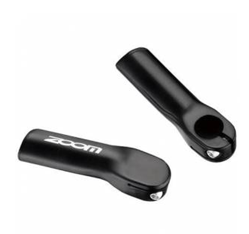 Рога ZOOM MT-C05 алюминий, d 22,2 мм, длина 90 мм, чёрные