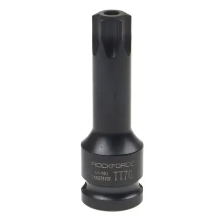 Головка-бита TORX ударная 1/2", TH70 с отверстием ROCKFORCE RF-24607870T