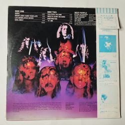 Винтажная виниловая пластинка LP Deep Purple Burn (Japan 1976) (Obi) Lay Down, Stay Down