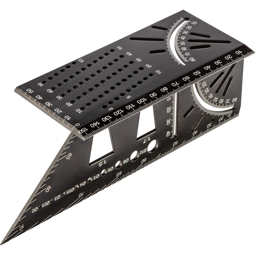 Угольник NEO Tools 3D, японский, алюминиевый 72-115