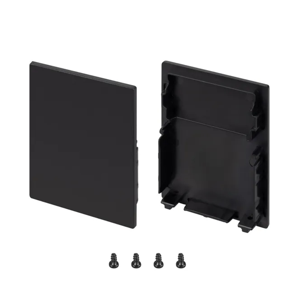 Заглушка SL-LINE-4050-3L-MIDDLE BLACK глухая (Arlight, Пластик) 044676