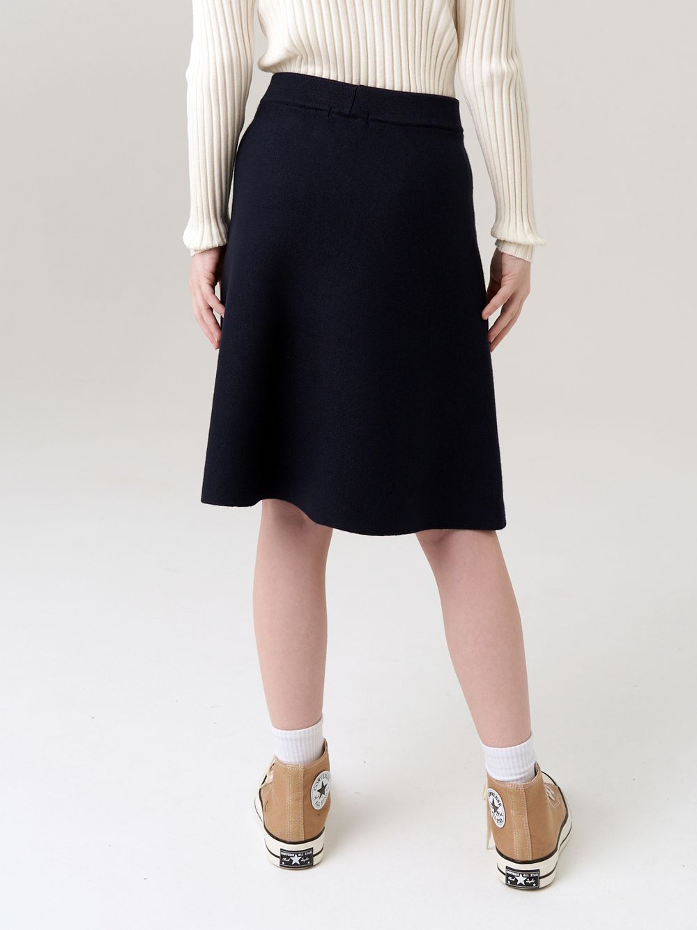 Юбка для девочки в школу AT927 синий