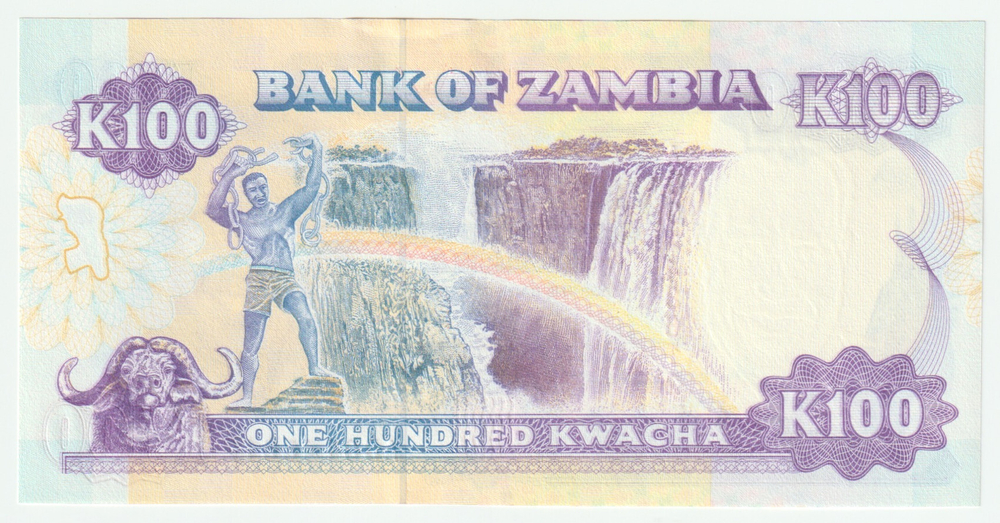 Zambia, 100 Kwacha, 1991, UNC