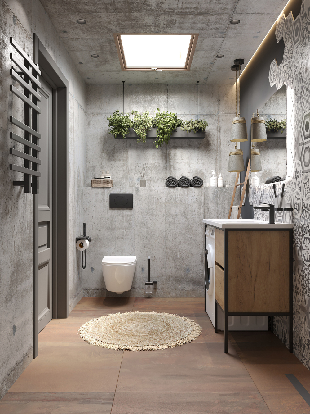 Кнопка смыва для унитаза STWORKI 230858 пластик, цвет матовый черный