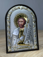 Александр Невский, икона арочная, пластик 96х138