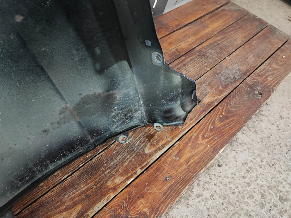 Крыло переднее правое Volkswagen Touareg 3 18-нв Б/У Оригинал 760821106