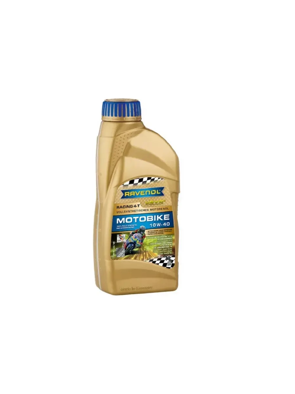 Моторное масло RAVENOL Motobike 4-T Ester SAE 10W-40 (1л)