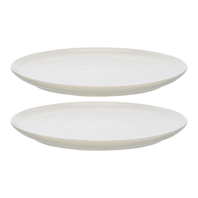 Набор тарелок in the village, D22 см, белые, 2 шт.