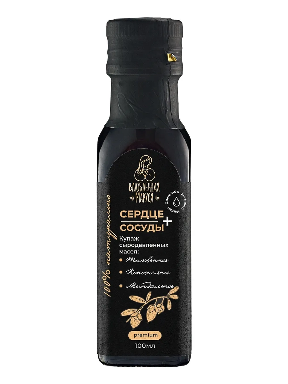 Купаж сыродавленных масел " Сердце+сосуды" 100 мл