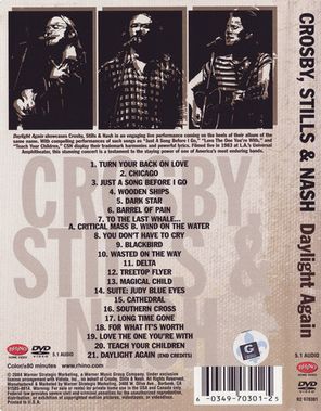 Crosby, Stills & Nash / Daylight Again (DVD)