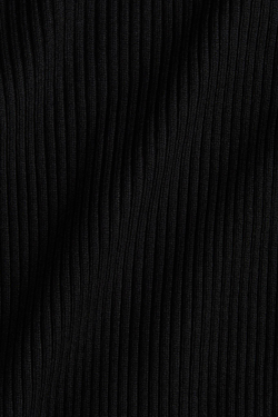 H&M Мягкий свитер ребристой вязки, черный