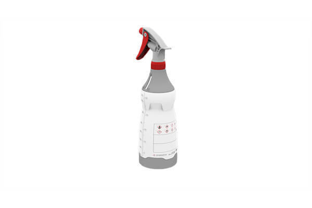 Heavy Duty Chemical Resistant Trigger Sprayer,  Бутылка с распылителем MaxShine (серая) 750мл