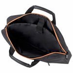 Сумка-портфель BRAUBERG "Office" с отделением для ноутбука 17,3", черная, 44х34х6 см, 270826