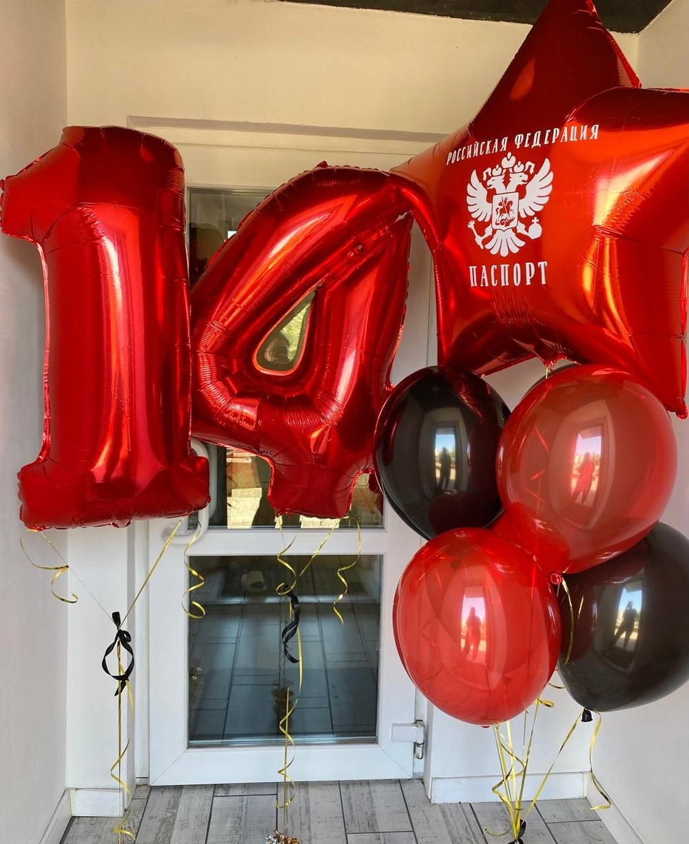 Воздушные шары на 14 лет №1336