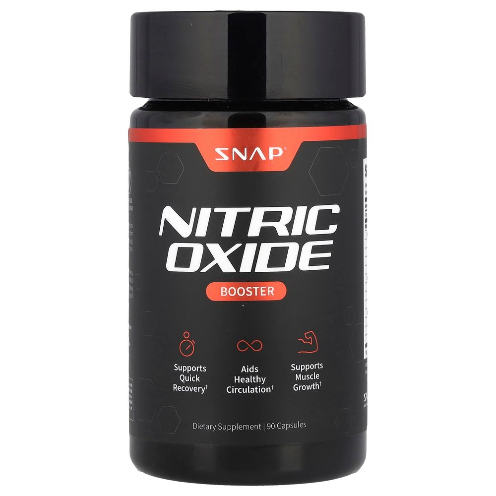 Snap Supplements, Усилитель оксида азота, 90 капсул