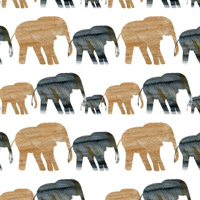 слон в золоте