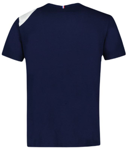 Мужская теннисная футболка Le Coq SAISON 1 Tee Short Sleeve N°1 SS23 - bleu nuit