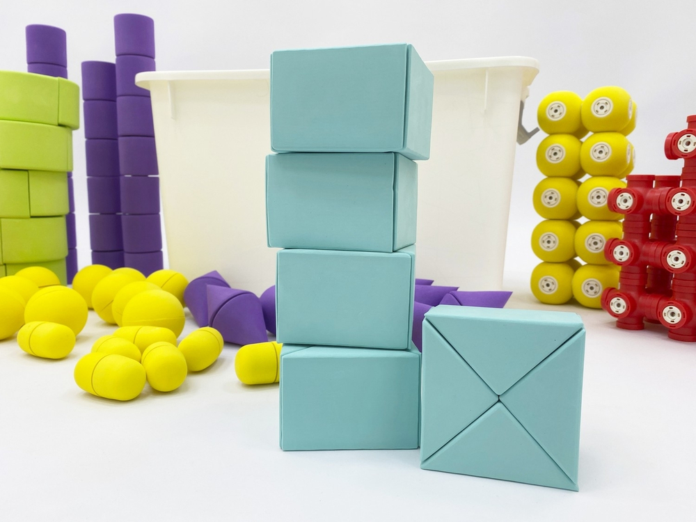 Мягкий магнитный конструктор Макки Гигант