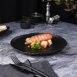 Тарелка d 26 см Uneven Side Black Raw Stellar P.L. Proff Cuisine [3]