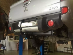 Фаркоп Балтекс для Mitsubishi L200 IV 2006-2015(паспорт и сертификат в комплекте)(без электрики)арт.14260421