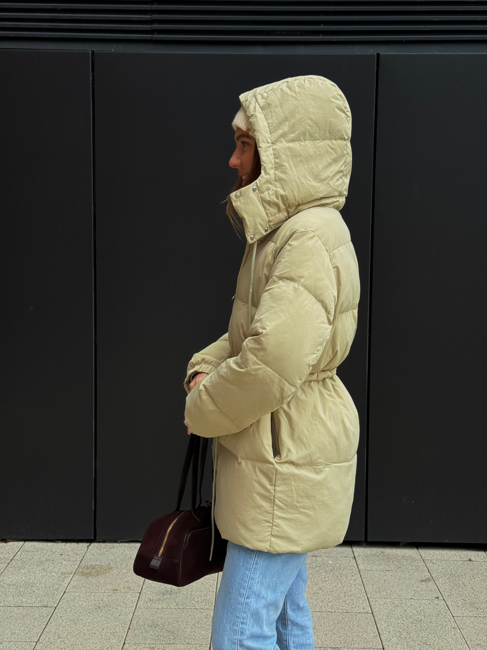 Пуховик Bob зеленое яблоко