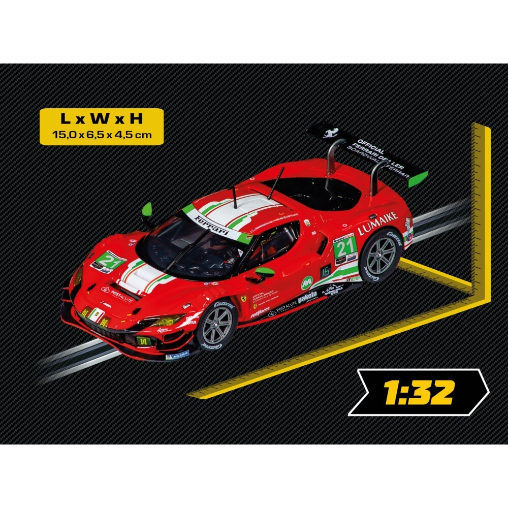 Carrera DIGITAL 132 - Ferrari 296 GT3 "AF Corse, No.21" 32001 / артикул   32001  / GTIN 4007486320017