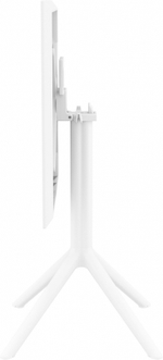 Стол пластиковый складной Siesta Contract Sky Folding Table 60, белый
