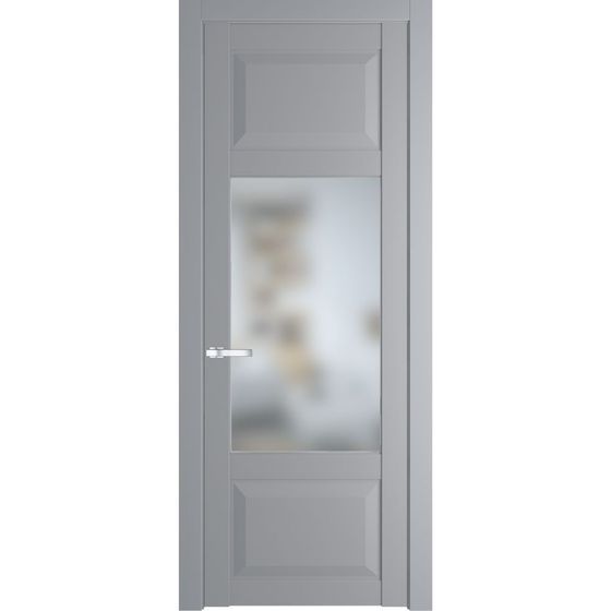 Межкомнатная дверь эмаль Profil Doors 1.3.3PD смоки остеклённая