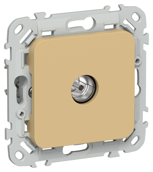 FLITE Розетка TV экранированная проходная тип M РТВм-1-1-2-ФлШм шамуа IEK