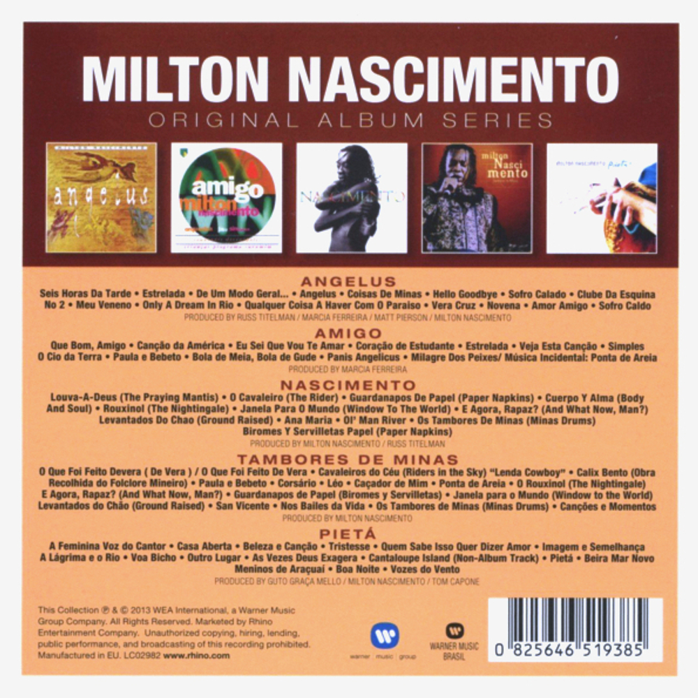 Milton Nascimento / Original Album Series (5CD)