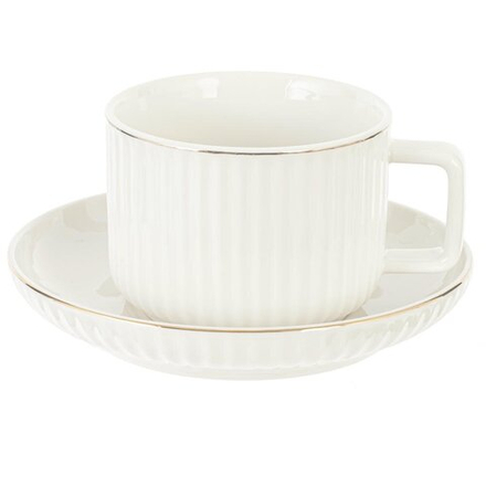 GAEM Чашка с блюдцем, 270 мл, L15 W15 H7,5 см