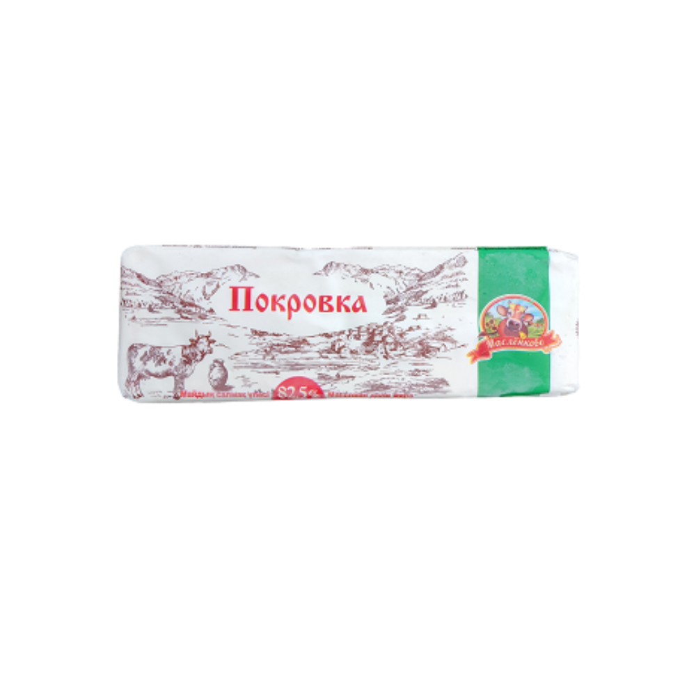 Масло сливочное Покровка 82,5% 400 гр