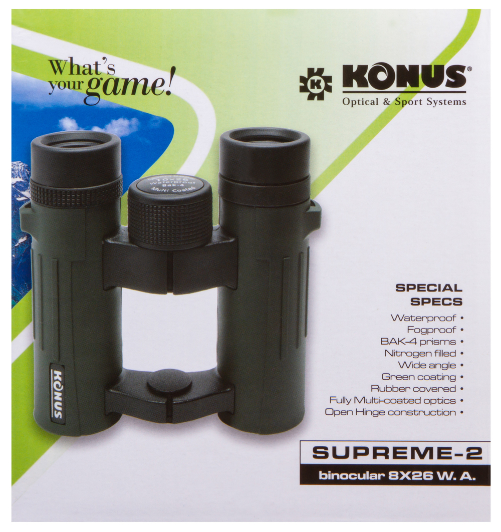 Бинокль Konus Supreme-2 8x26 WA