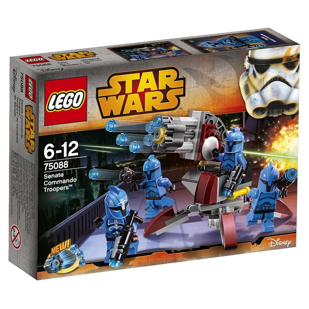 LEGO Star Wars: Элитное подразделение коммандос Сената 75088 — Senate Commando Troopers — Лего Звездные войны Стар Ворз