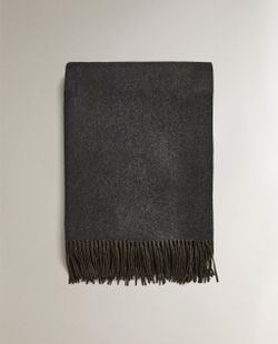 Zara Home плед из хлопка, экрю, 140x190 см