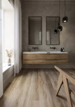 Кварц-винил SPC AlixFloor City Line 5 мм Дуб Вельвет Коричневый 2.009 м2