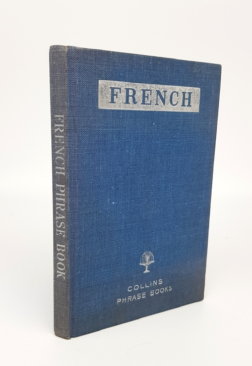 "Collins phrase books French (Разговорники Коллинза Французский)". Edited by Anne D.Hunter  (Под редакцией Энн Д. Хантер). 1952г. - антикварное издание