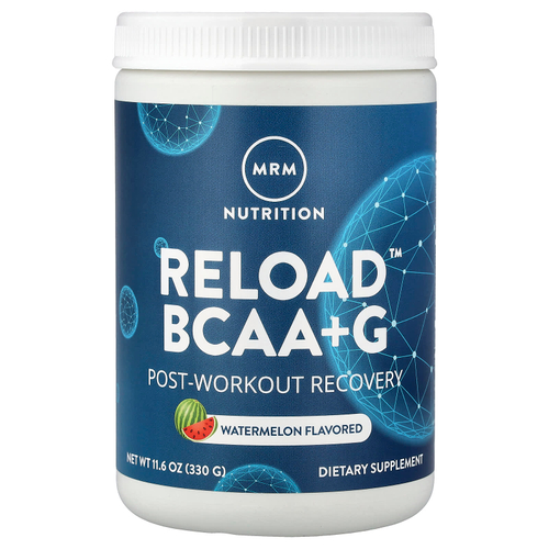MRM Nutrition, Relow BCAA+G™, средство для восстановления после тренировки, со вкусом арбуза, 330 г (11,6 унции)