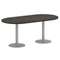 Yalta Стол овальный LT.SPRG-3 Дуб Мали/Металл Серый 1800*900*750