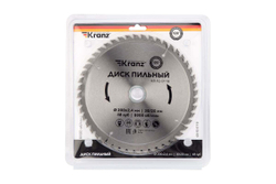 Диск пильный по дереву 200x30/20 мм, 48 зубьев KRANZ KR-92-0118