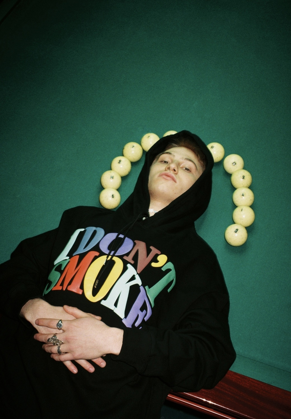 Худи DONSMOKE "Rainbow Logo" Oversized Hoodie